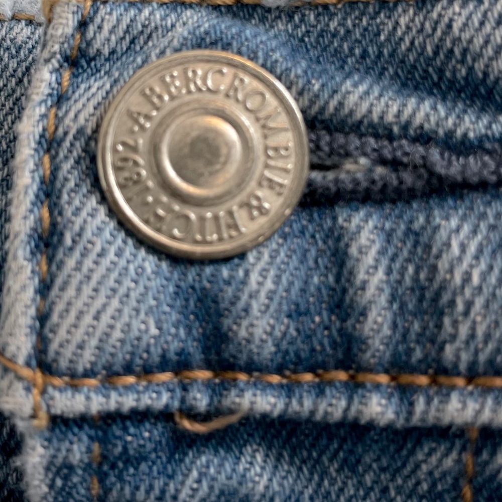 Abercrombie & Fitch The Ankle Straight Ultra High Rise Curve Love 90’s Jeans, 32 - Picture 8 of 10